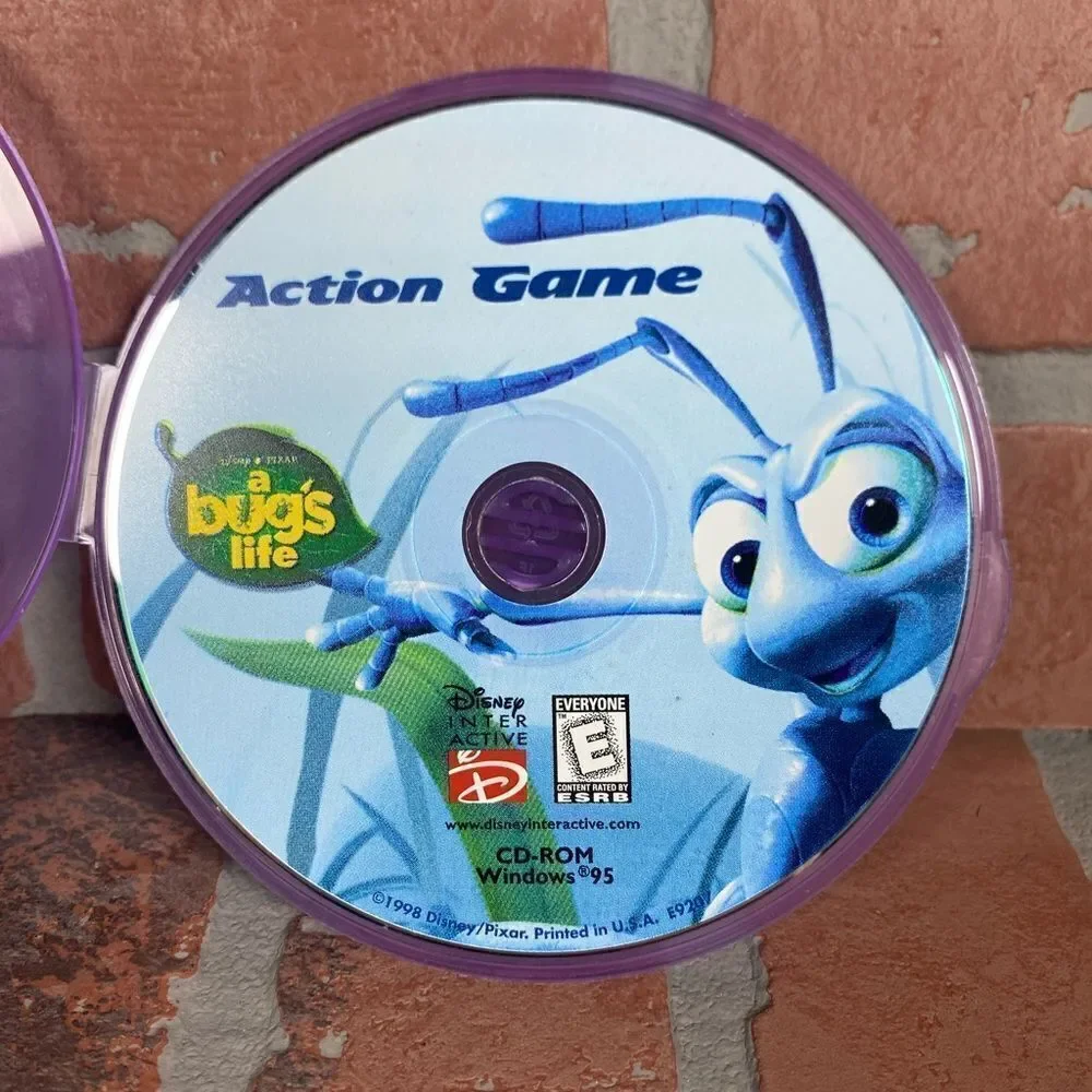 Disney's A Bug's Life Action Game (PC Windows 95 1998) CD-ROM - FREE SHIPPING